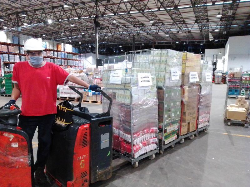 DIA DONACIÓN COVID-19 RETAIL SUPERMERCADOS CORONAVIRUS