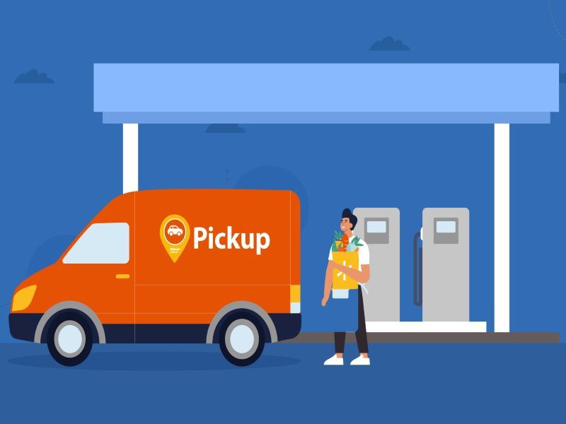WALMART PICKUP STORE RETAIL SUPERMERCADOS COVID-19 CORONAVIRUS