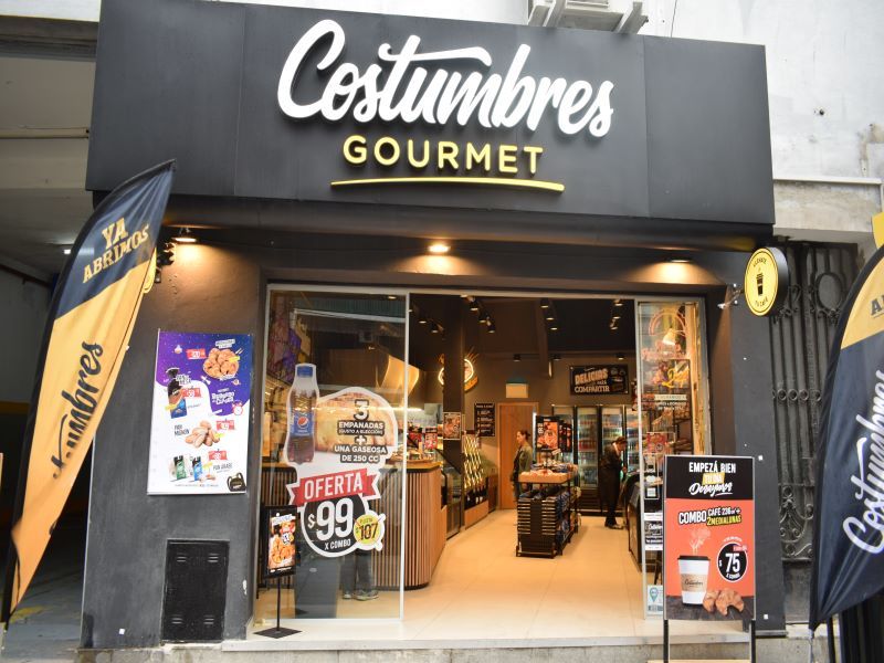 COSTUMBRES ARGENTINAS LOCALES COMERCIALES CADENAS DE FRANQUICIAS, RETAIL PANADERIAS