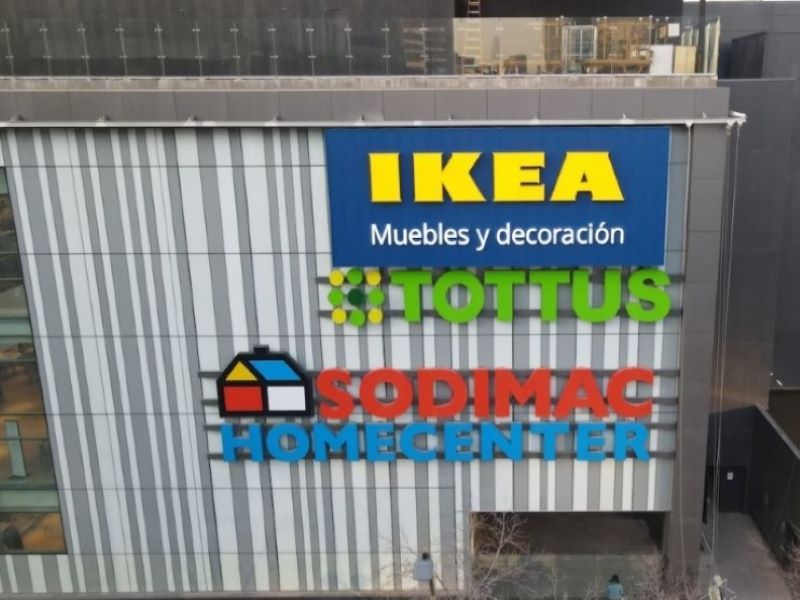IKEA RETAIL SUPERMERCADOS LOCALES COMERCIALES CHILE FALABELLA SODIMAC TIENDAS DEPARTAMENTALES