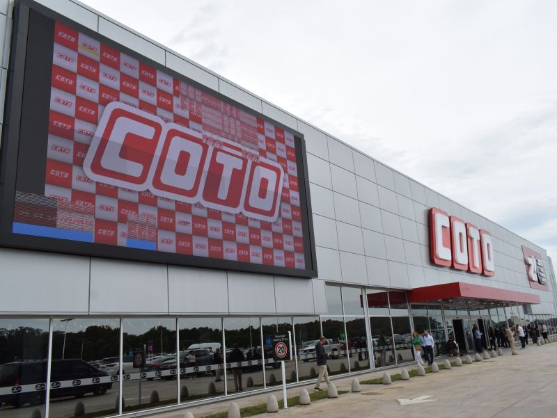 COTO, MAR DEL PLATA, RETAIL, SUPERMERCADOS, HIPERMERCADOS, CENTRO COMERCIAL BENDU, LOCALES COMERCIALES